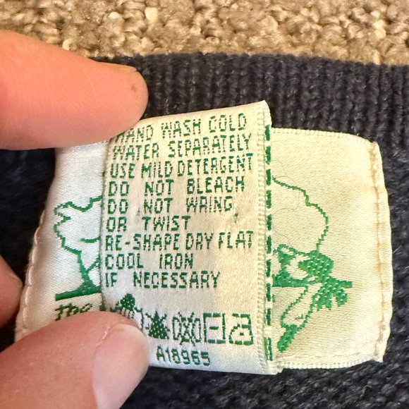 Vintage Quacker Factory Cardigan Sweater Year of Cheer Embroidered 90s Sweater - Picture 10 of 12